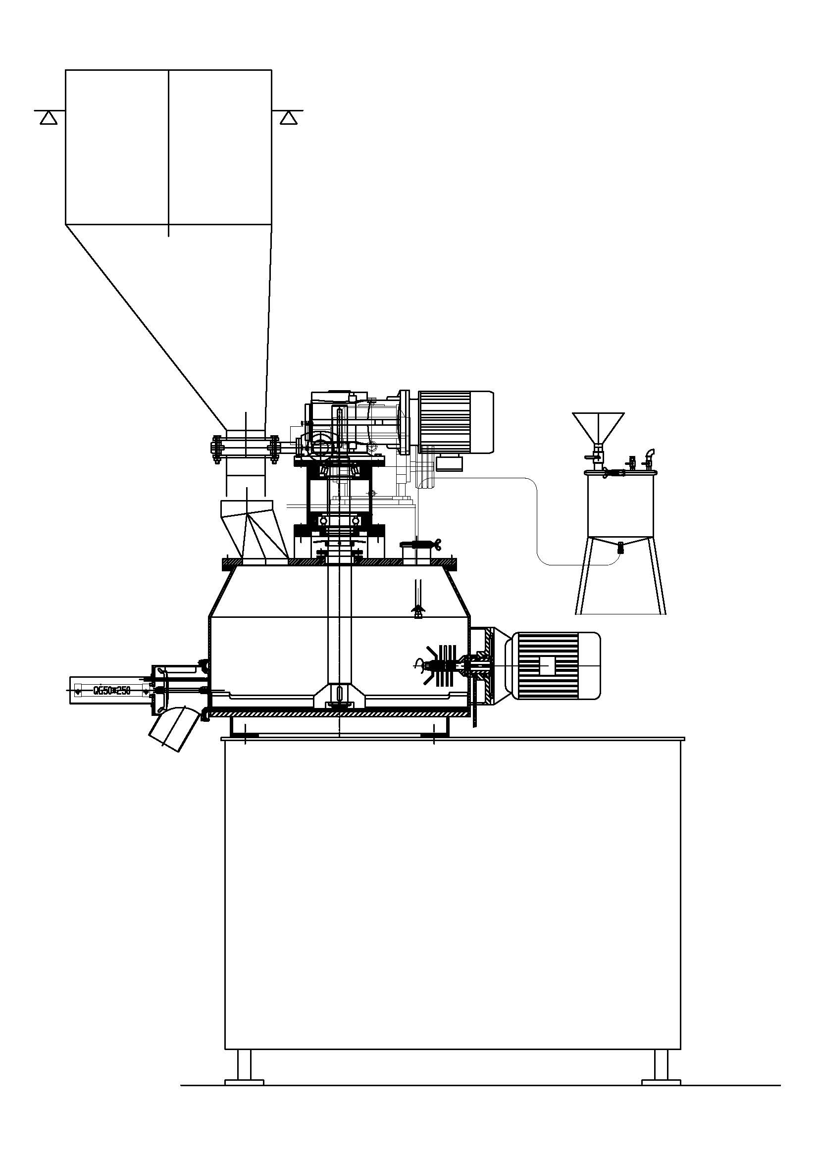 P&ID of paddle dryer