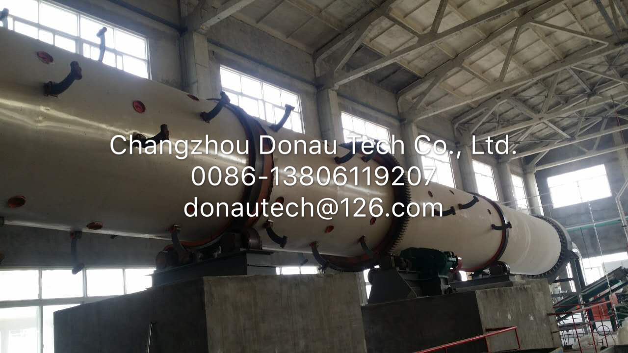 jacket heated rotary dryer